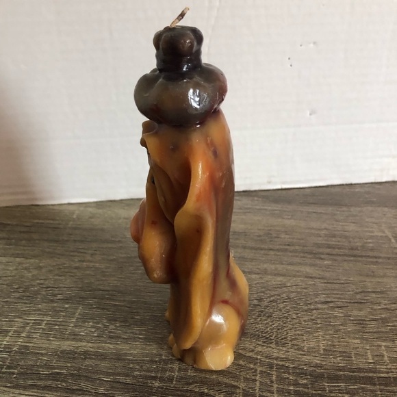 Vtg 1970s Sad Basset Hound Dog  Candle - Picture 6 of 10